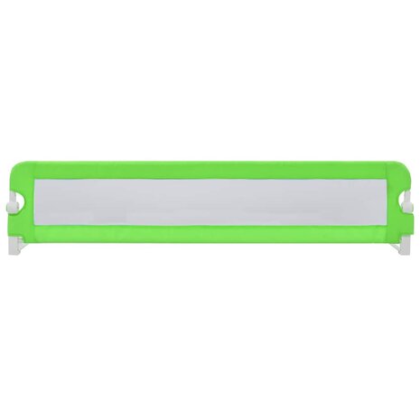 Bedhekje peuter 180x42 cm polyester groen 3