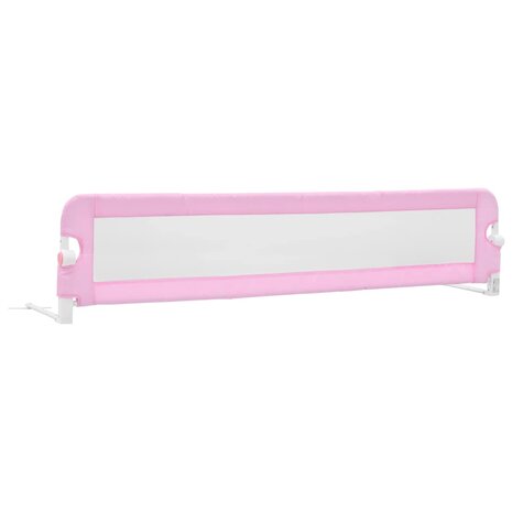 Bedhekje peuter 180x42 cm polyester roze 2