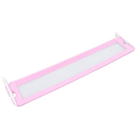 Bedhekje peuter 180x42 cm polyester roze 4