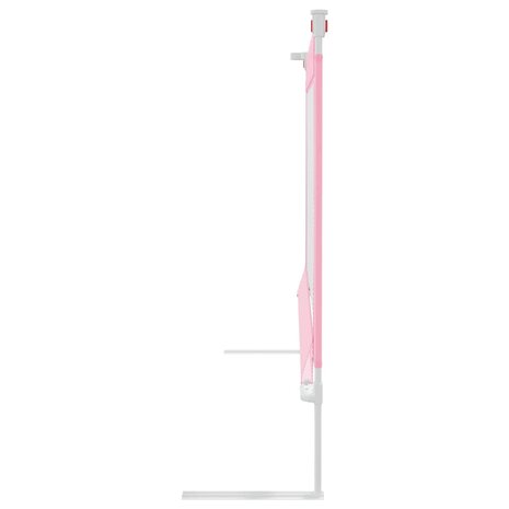 Bedhekje peuter 120x25 cm stof roze 5