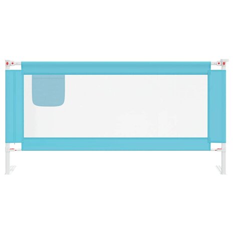 Bedhekje peuter 180x25 cm stof blauw 3