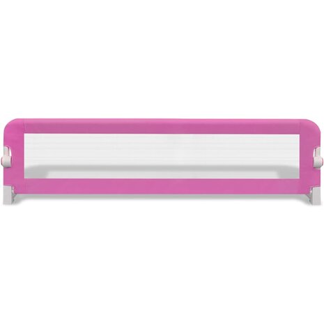 Kinderbedhekjes 2 st 150x42 cm roze  4