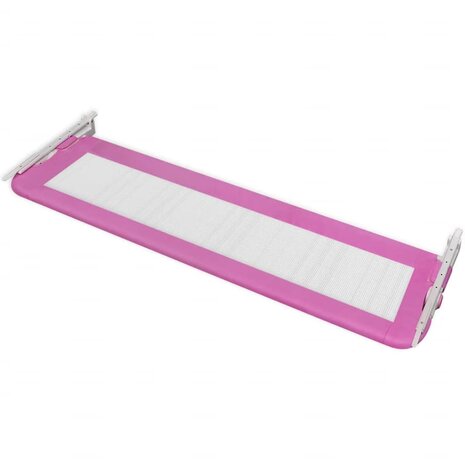 Kinderbedhekjes 2 st 150x42 cm roze  5