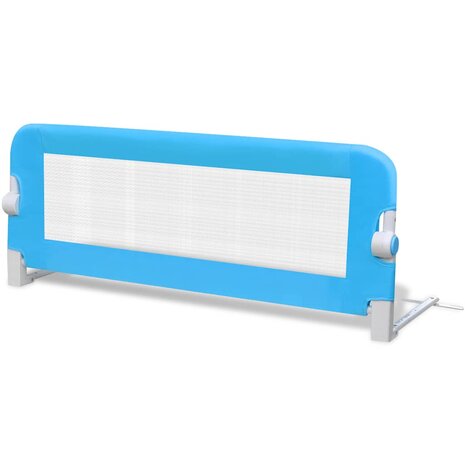Kinderbedhekjes 2 st 102x42 cm blauw 3