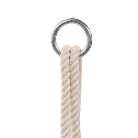 Babyschommel met veiligheidsgordel katoen hout blauw 9