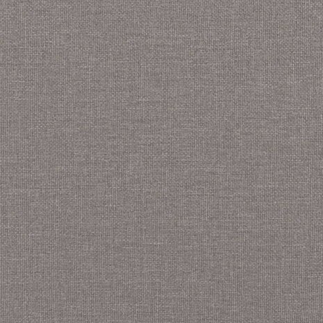 Driezitsbank met sierkussens 180 cm stof taupe 7