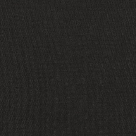 Driezitsbank 180 cm stof zwart 7