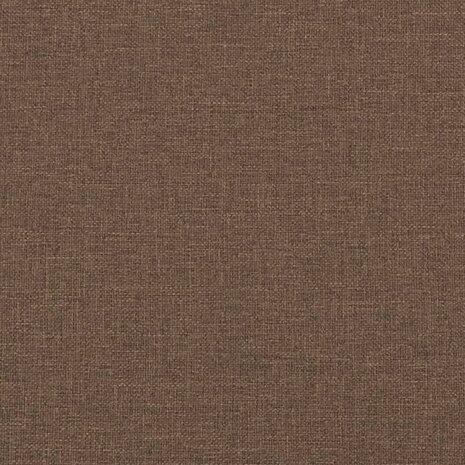 Driezitsbank 180 cm stof bruin 7
