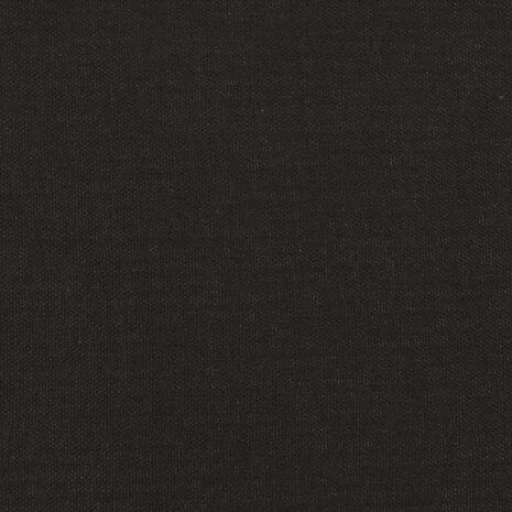 Driezitsbank 180 cm stof zwart 7