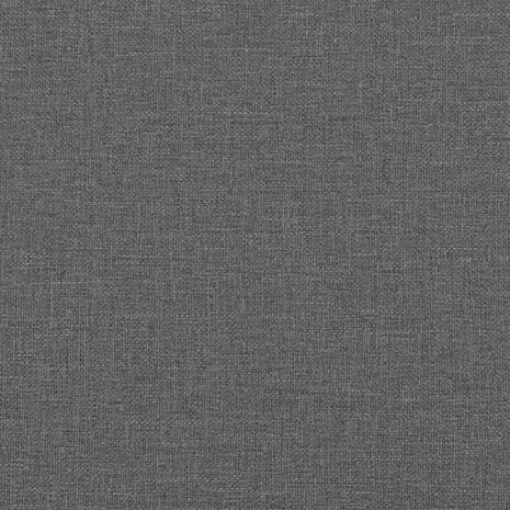 Driezitsbank Chesterfield-stijl stof donkergrijs 8