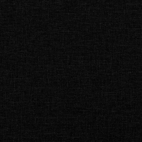 2-delige loungeset met kussens stof zwart 5