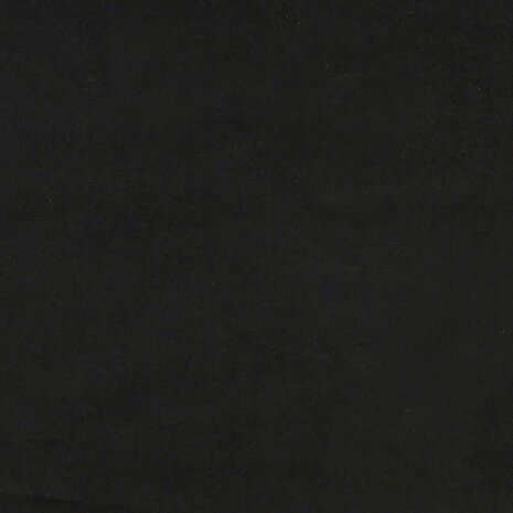 2-delige Loungeset met kussens fluweel zwart 6