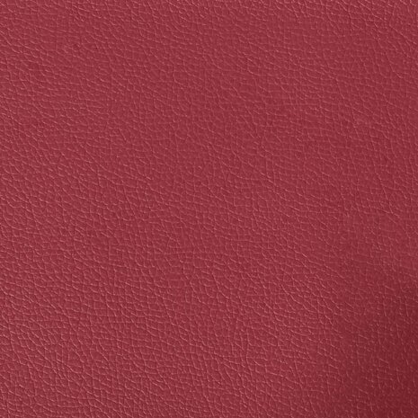 2-delige Loungeset met kussens kunstleer wijnrood 6