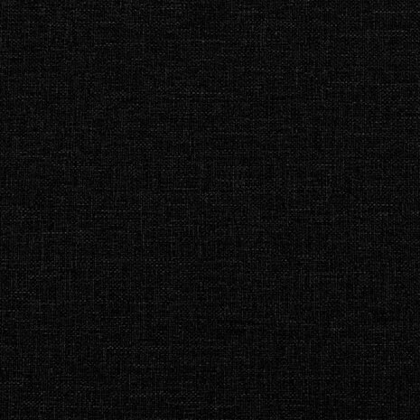 Tweezitsbank 140 cm stof zwart 7