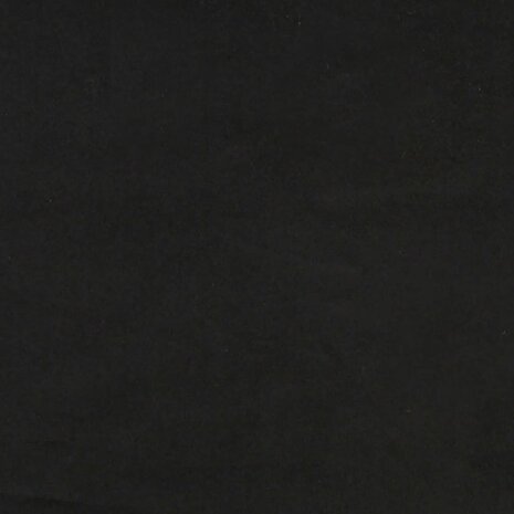 Tweezitsbank 120 cm fluweel zwart 7