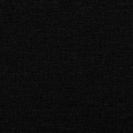 Tweezitsbank 120 cm stof zwart 7