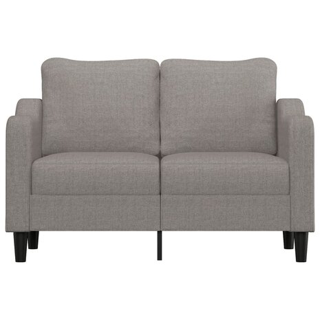 Tweezitsbank 140 cm stof taupe 3