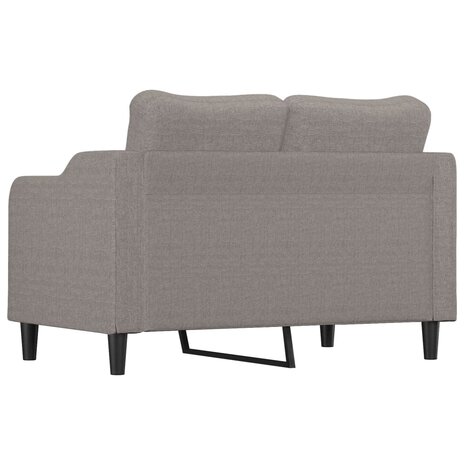Tweezitsbank 140 cm stof taupe 5