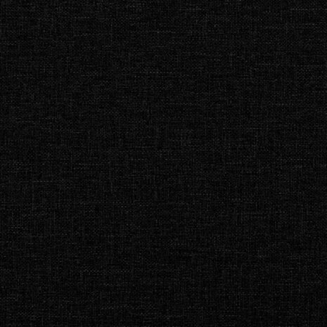 Tweezitsbank 140 cm stof zwart 7