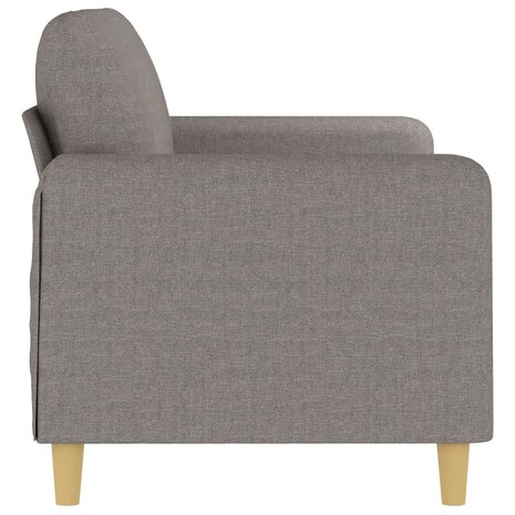 Tweezitsbank 140 cm stof taupe 4