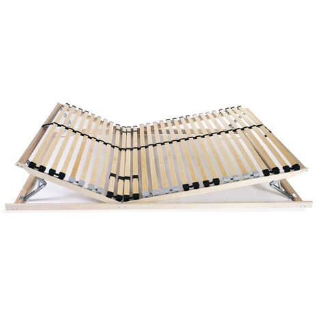 Lattenbodem met 28 latten 7 zones 120x200 cm 4