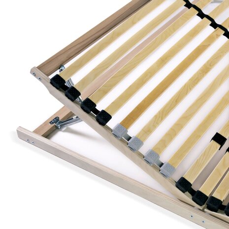Lattenbodem met 28 latten 7 zones 120x200 cm 7
