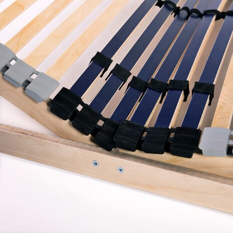 Lattenbodem met 42 latten 7 zones 80x200 cm 8
