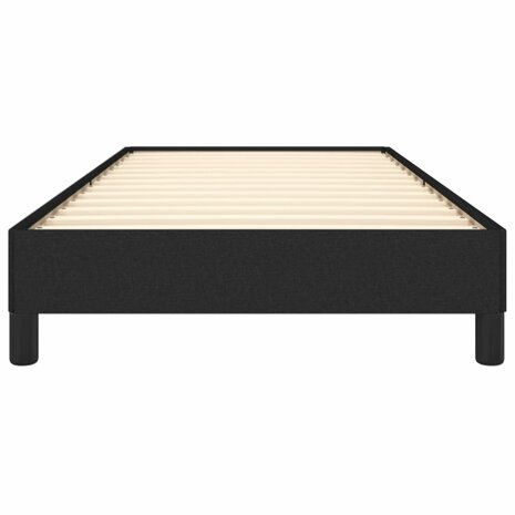 Bedframe zonder matras 90x190 cm stof zwart 5