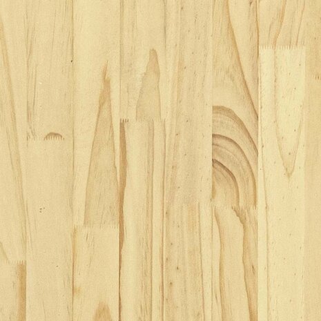 Bedframe massief hout 75x190 cm 7