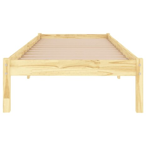 Bedframe massief grenenhout 100x200 cm 4