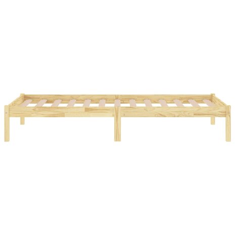 Bedframe massief grenenhout 100x200 cm 5
