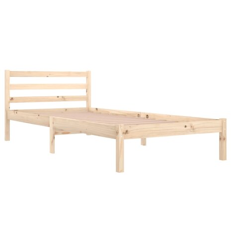 Bedframe massief grenenhout 90x200 cm 3