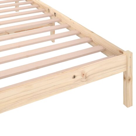 Bedframe massief grenenhout 90x200 cm 6