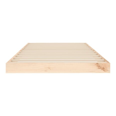 Bedframe massief grenenhout 90x190 cm 5