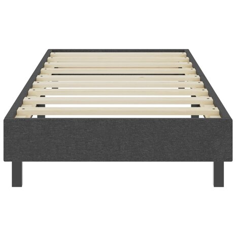 Boxspringframe stof grijs 80x200 cm 5