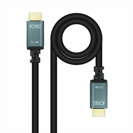 HDMI-Kabel NANOCABLE 10.15.8001-L150 Grijs 1,5 m 1