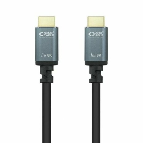 HDMI-Kabel NANOCABLE 10.15.8001-L150 Grijs 1,5 m 2