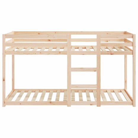 Stapelbed massief grenenhout 80x200 cm 5