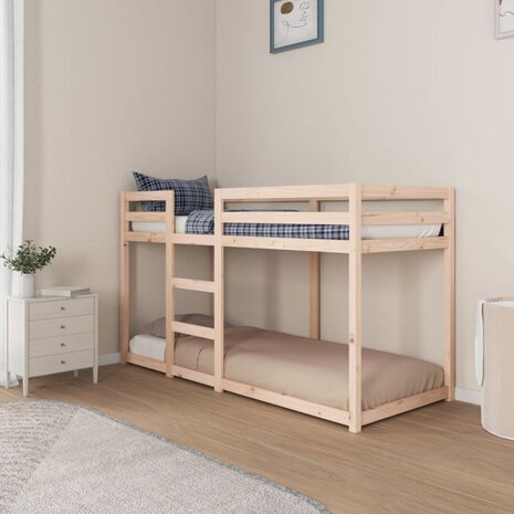 Stapelbed massief grenenhout 75x190 cm 3
