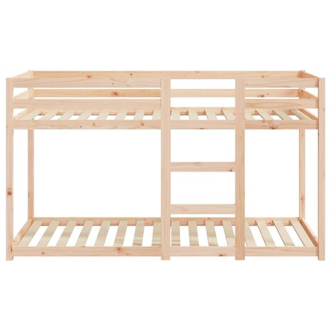 Stapelbed massief grenenhout 75x190 cm 5