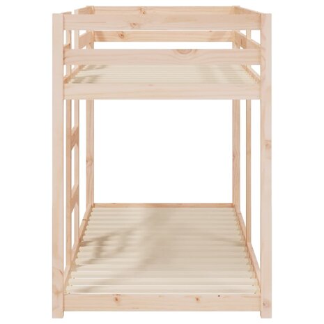 Stapelbed massief grenenhout 75x190 cm 6