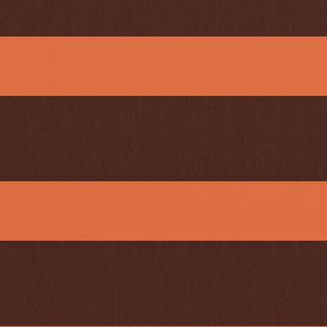 Balkonscherm 120x600 cm oxford stof oranje en bruin 2