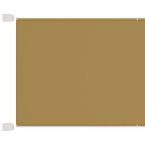 Luifel verticaal 60x270 cm oxford stof beige 2