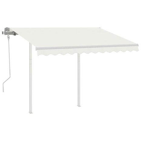 Luifelpaalset 300x245 cm ijzer wit  6