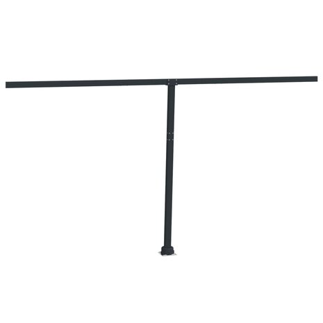 Luifelpaalset 450x245 cm ijzer antracietkleurig  5