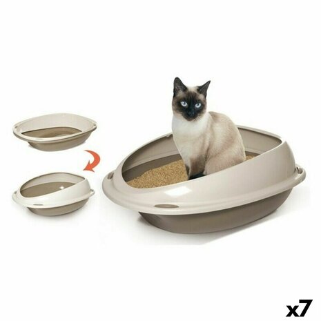 Kattenbak Georplast GP10530 45 x 36 x 15 cm (7 Stuks) 1