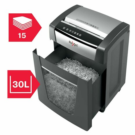 Papierversnipperaar Microsnippers Rexel M515 30 L 4