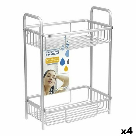 Badkamerschappen Confortime Alluma 29 x 18 x 40 cm (4 Stuks) 1