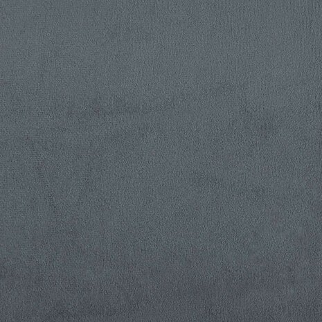 Boxspring zonder matras fluweel donkergrijs 80x210 cm 9