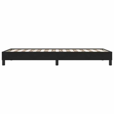 Boxspring zonder matras fluweel zwart 100x210 cm 6